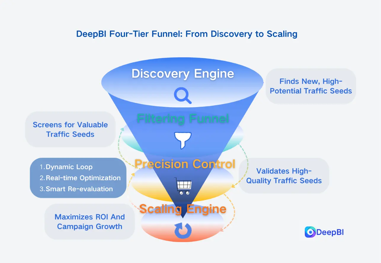 DeepBI Four-Tier Funnel Mechanism