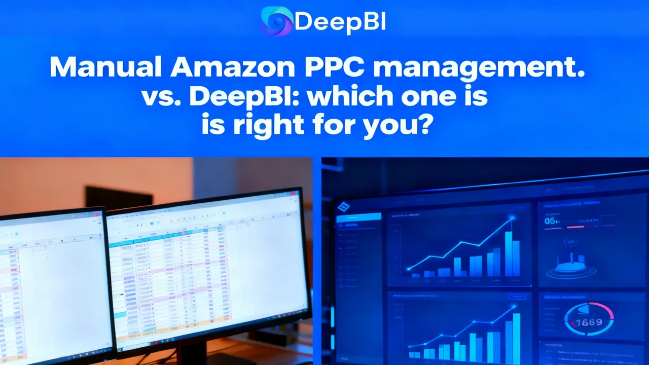 Manual Amazon PPC management vs. DeepBI: which one is right for you?