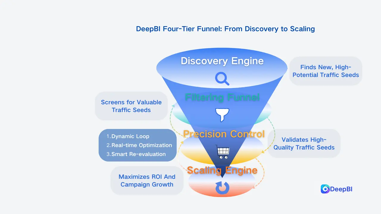 DeepBI Four-Layer Optimization Funnel