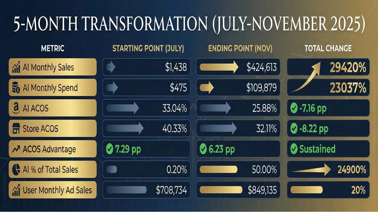 5-Month Transformation Summary
