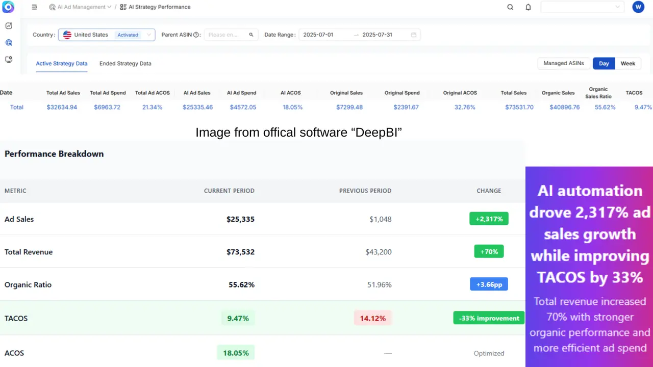 DeepBI Software Interface June