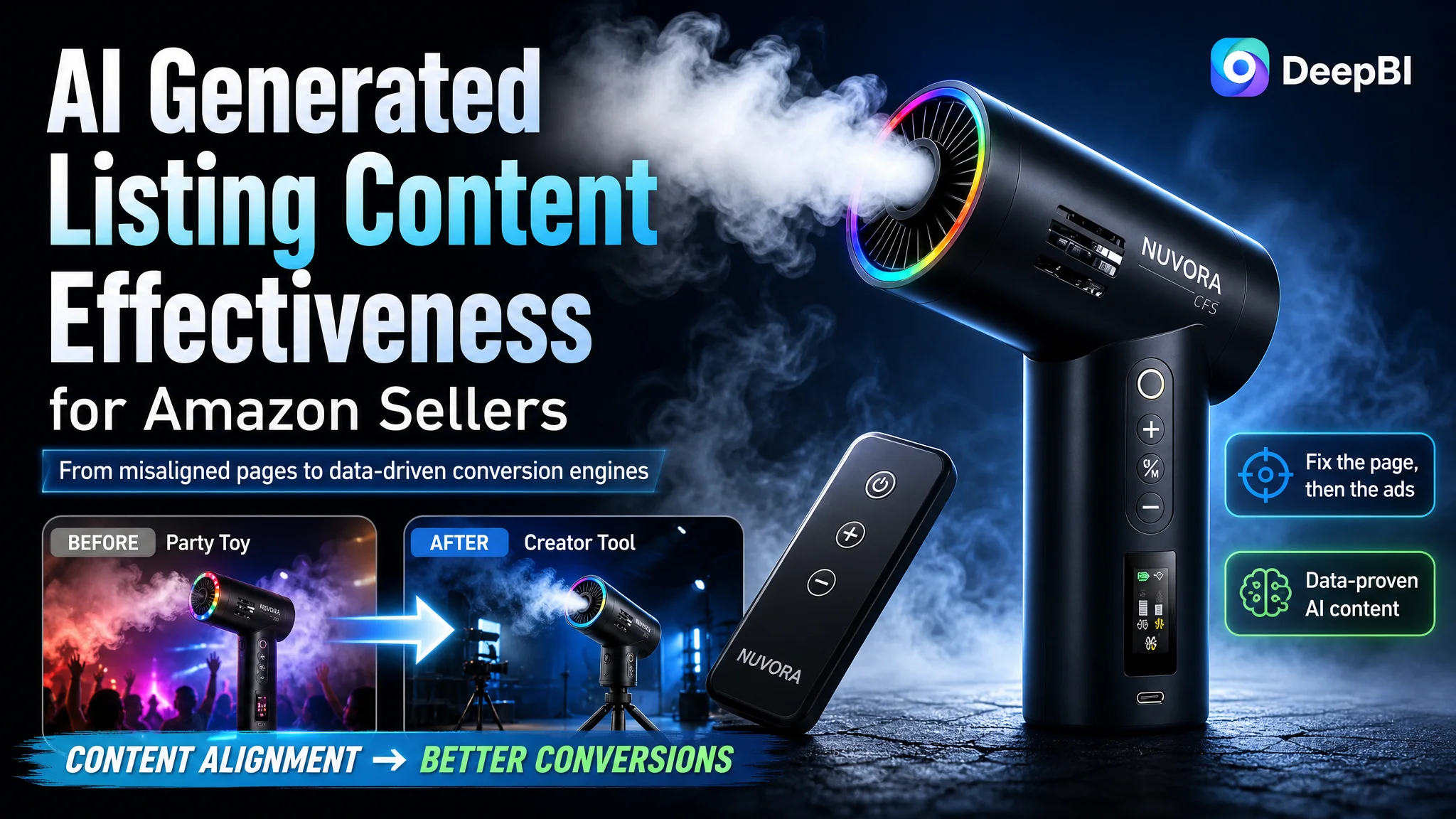 AI Generated Listing Content Effectiveness for Amazon Sellers