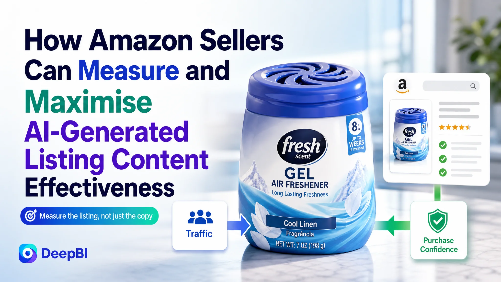 How Amazon Sellers Can Measure and Maximise AI‑Generated Listing Content Effectiveness