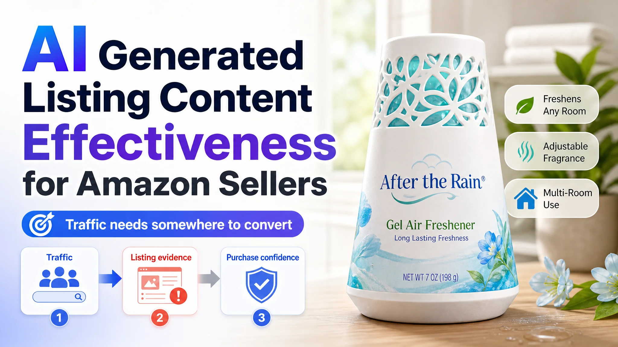 AI Generated Listing Content Effectiveness for Amazon Sellers